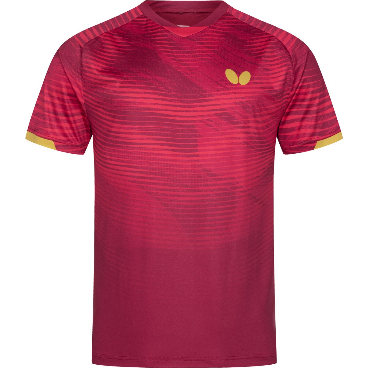 Butterfly Puro Shirt - Red - Front